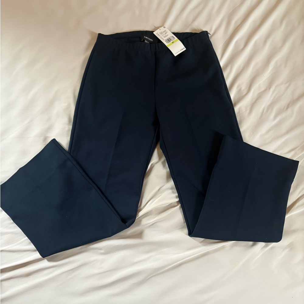 Karen Kane Navy Cropped Pants
